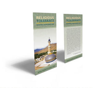 Graphik Design Banner Religiöse Toleranz